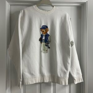 White Bear Graphic Sweater